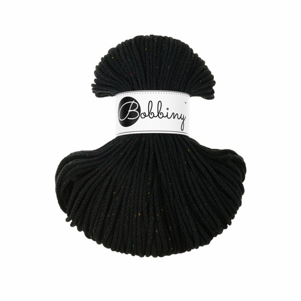 Bobbiny Braided Cord 3mm 100m - Midnight Dust