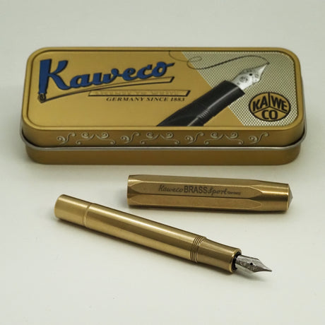 Kaweco Brass Sport Fyllepenn - M 0.9mm
