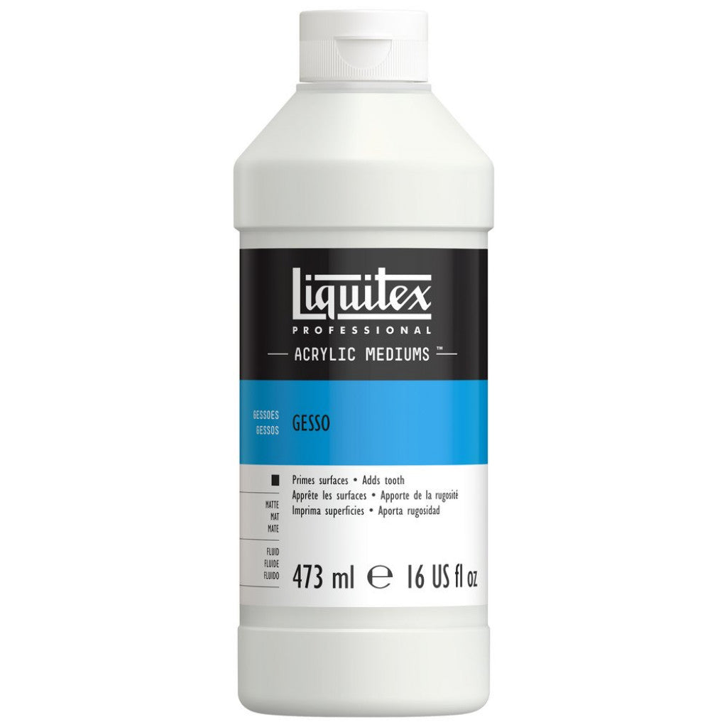 Liquitex Gesso, White - 473ml