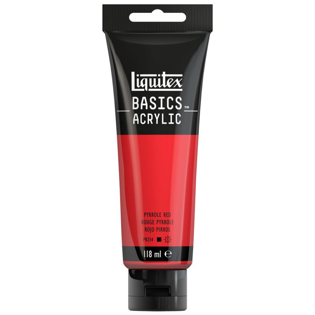 Liquitex Basics Acrylic 118ml - 321 Pyrrole Red  S1