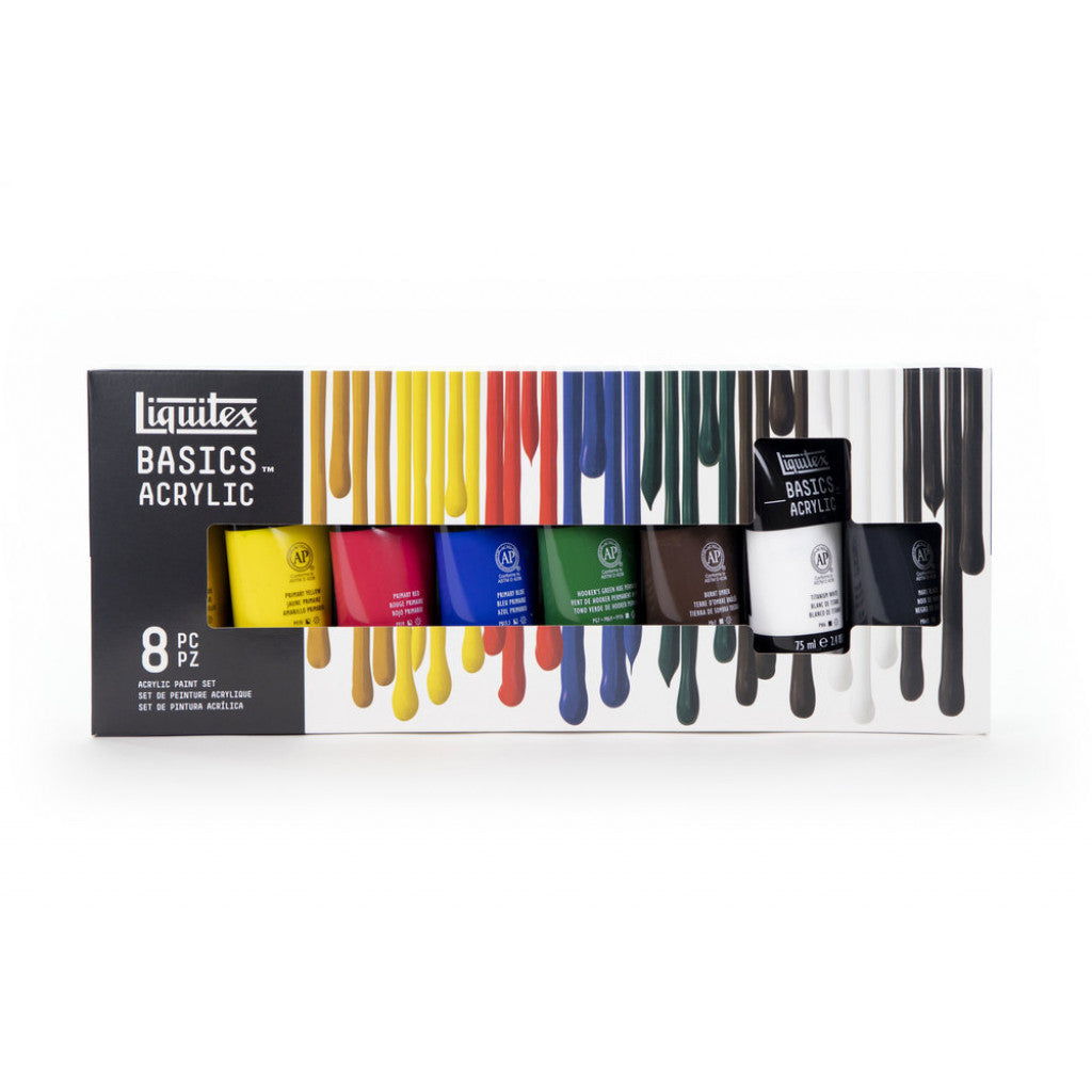 Liquitex Basics Palette Set 8x75ml tuber
