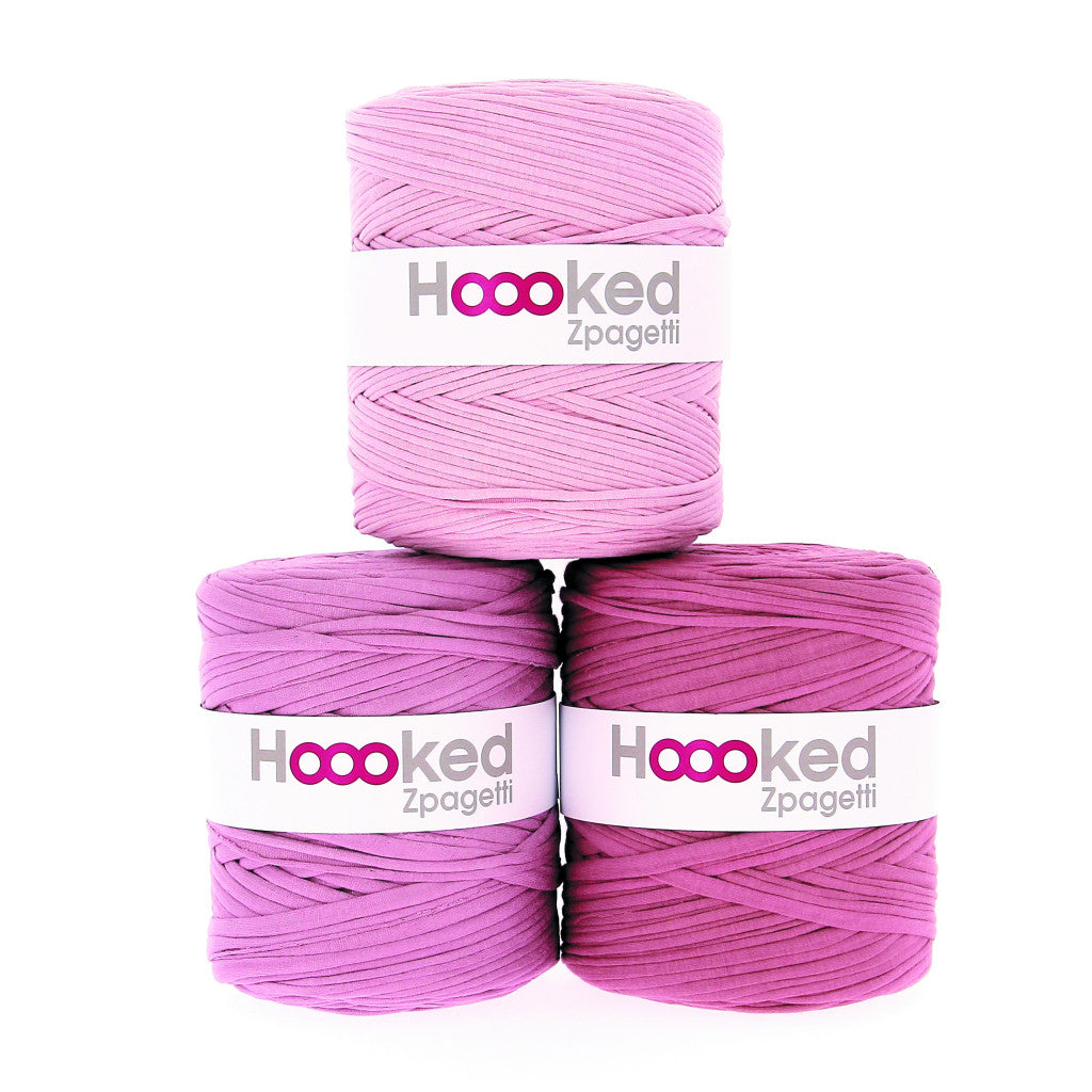 Hoooked Zpagetti, 700g - Vintage Pink shades