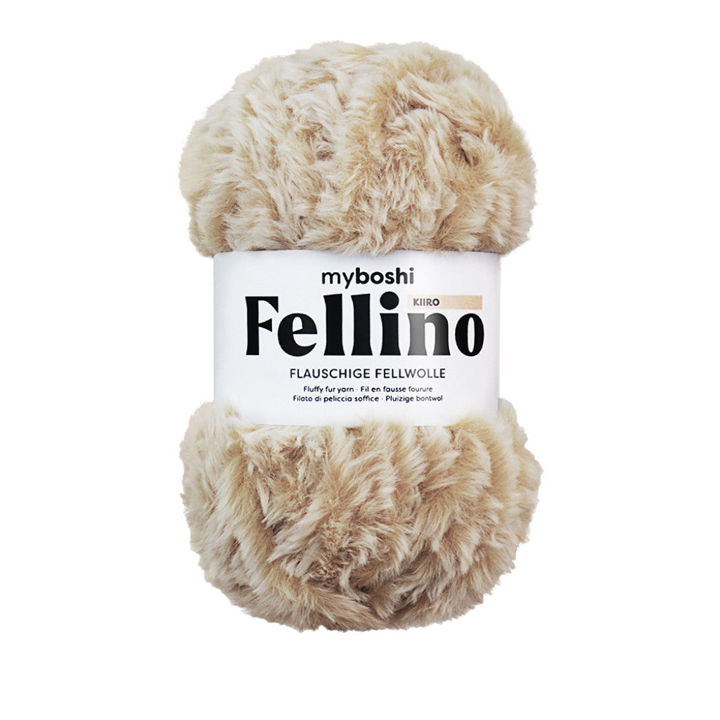 Myboshi Fellino 65m - 872 Kiiro Lys brun