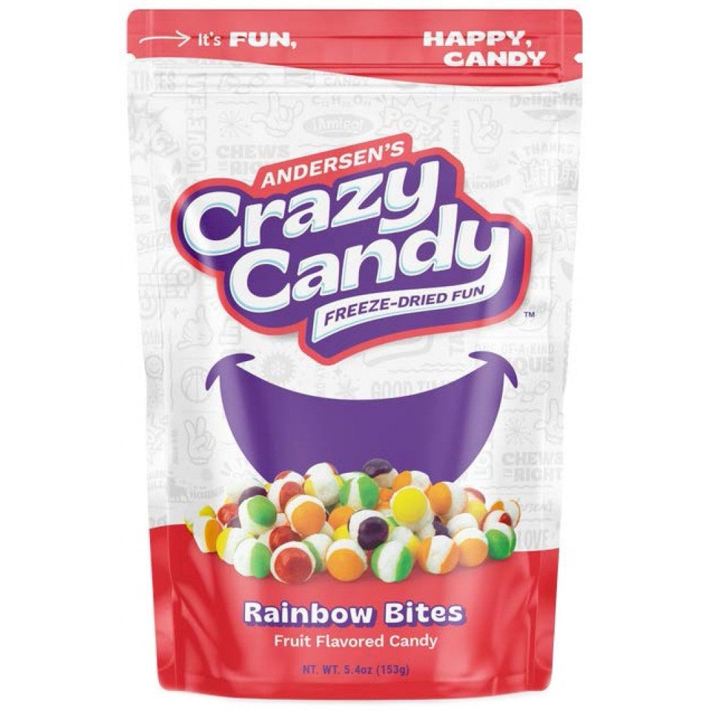 Andersen's Crazy Candy Freeze-Dried Fun-Rainbow Bites 5.1oz