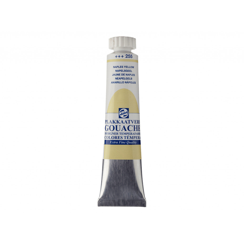 Talens Designer Gouache 20ml - 255 Naples yellow