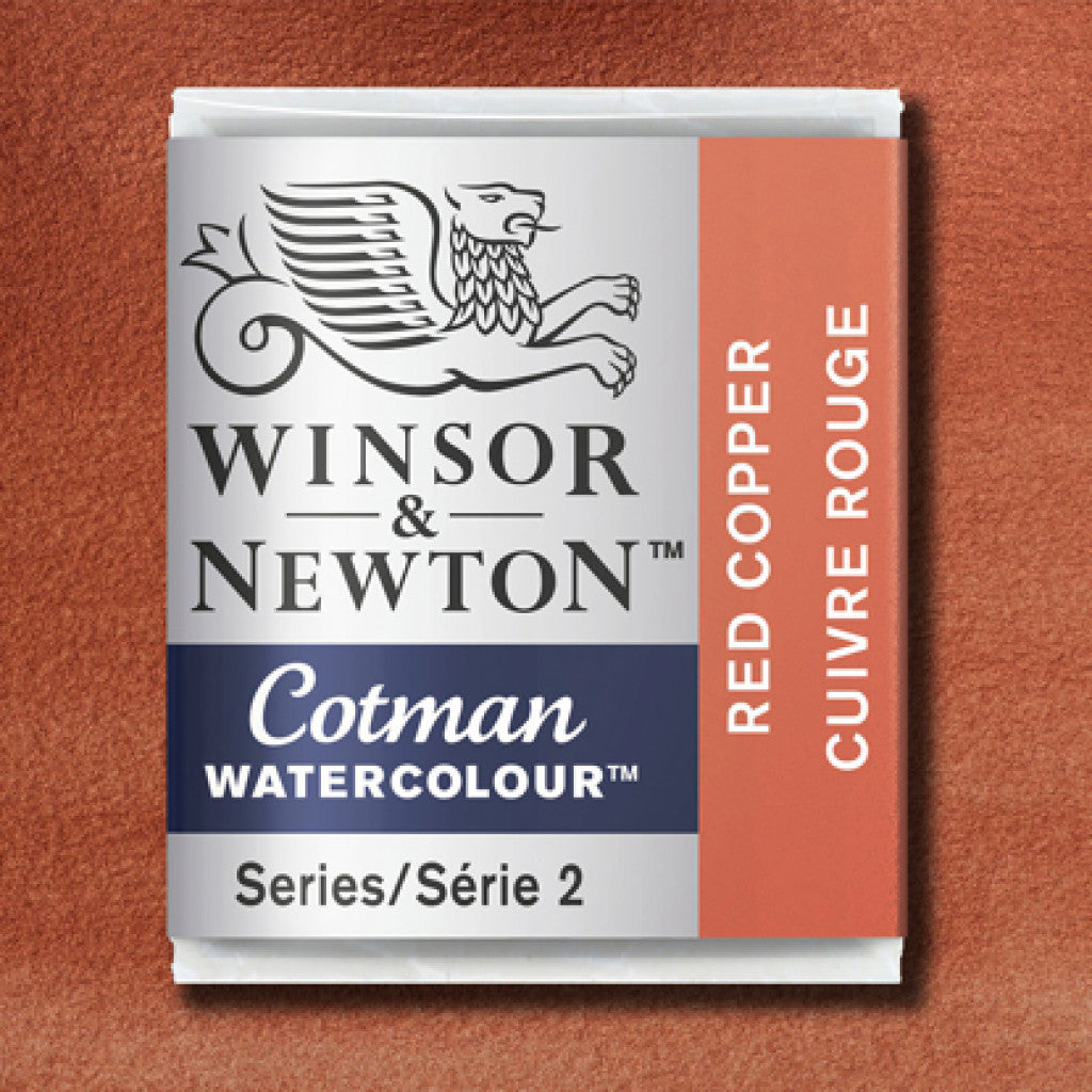 W&N - Cotman Water Colour HP - 471 Red Copper