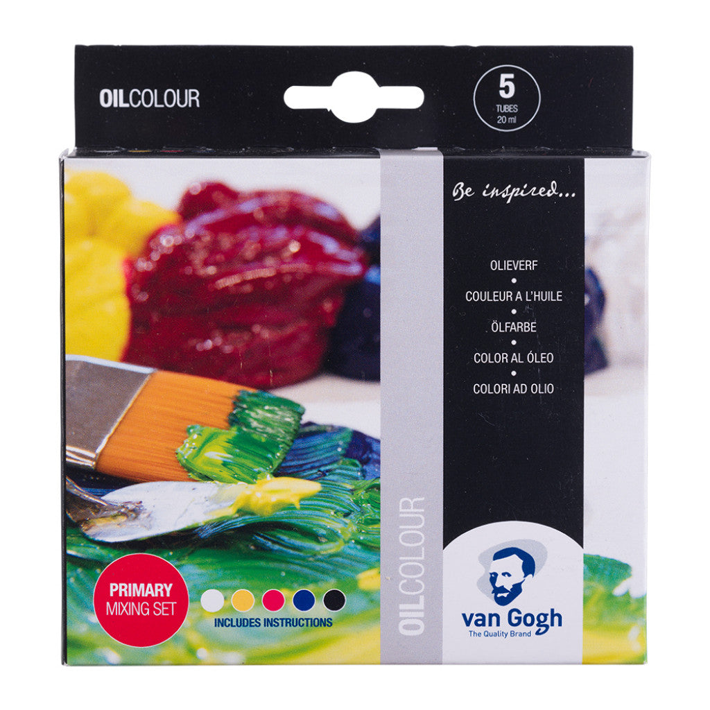 Van Gogh Oljemaling - 5x20ml Sett Primary