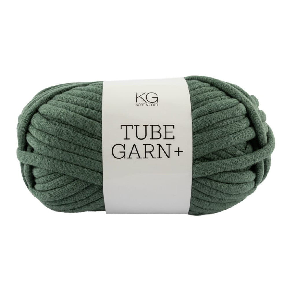 Tubegarn+ 7mm - 1709 Grågrønn
