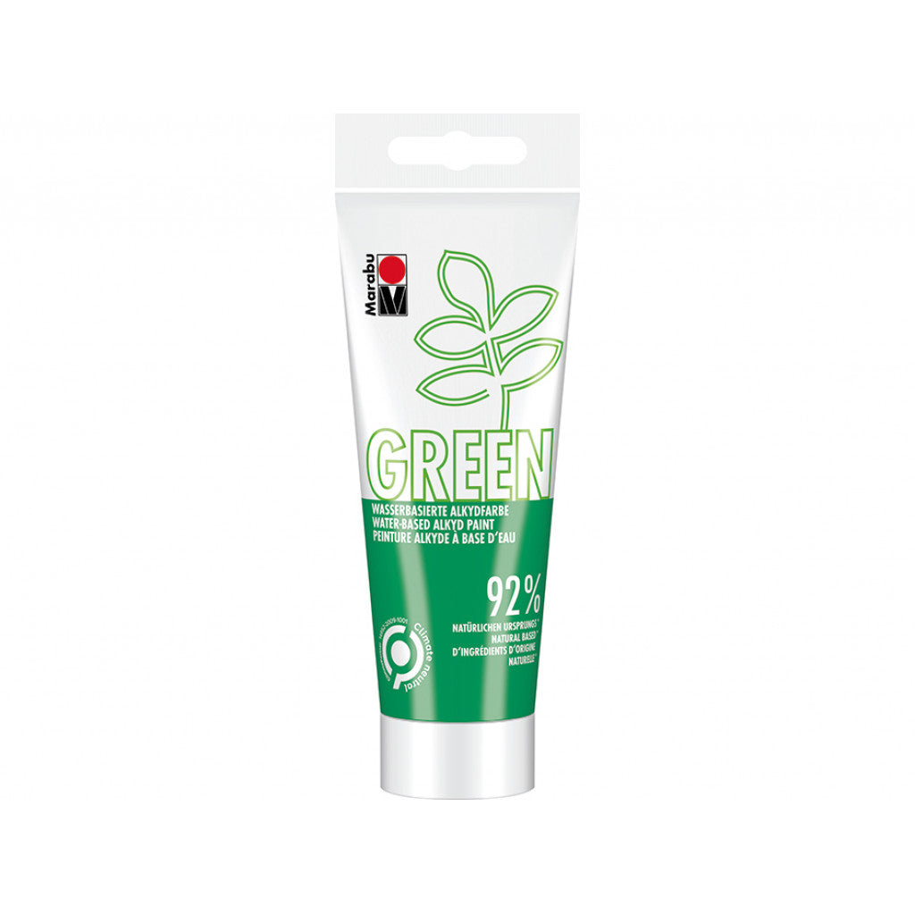 Vegansk Maling, Marabu Green Alkydmaling 100ml - 062 Light green