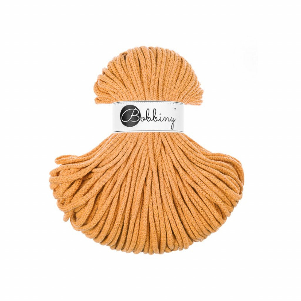 Bobbiny Braided Cord 5mm 100m - Orange