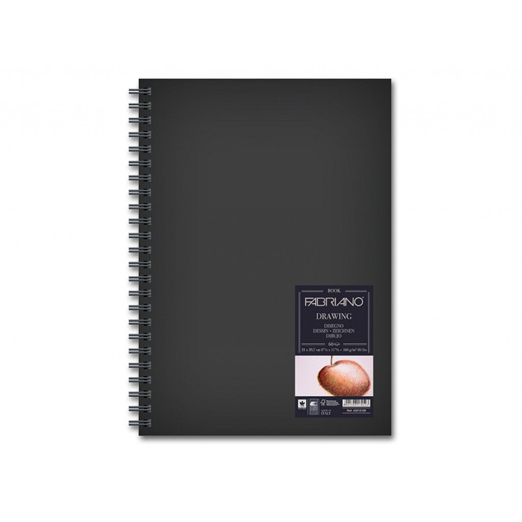 Fabriano Book Spiral Drawing - 160g A3 Portrett