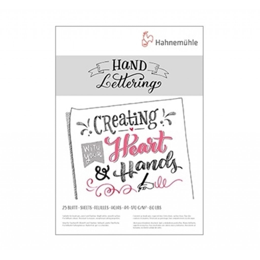 Blokk Hand Lettering 170g - A5