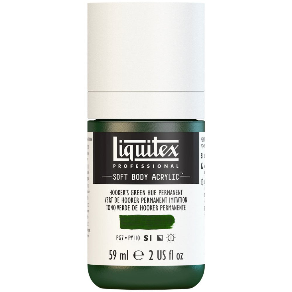 Liquitex Soft Body 59ml - 224 Hookers Green Hue Perm S1