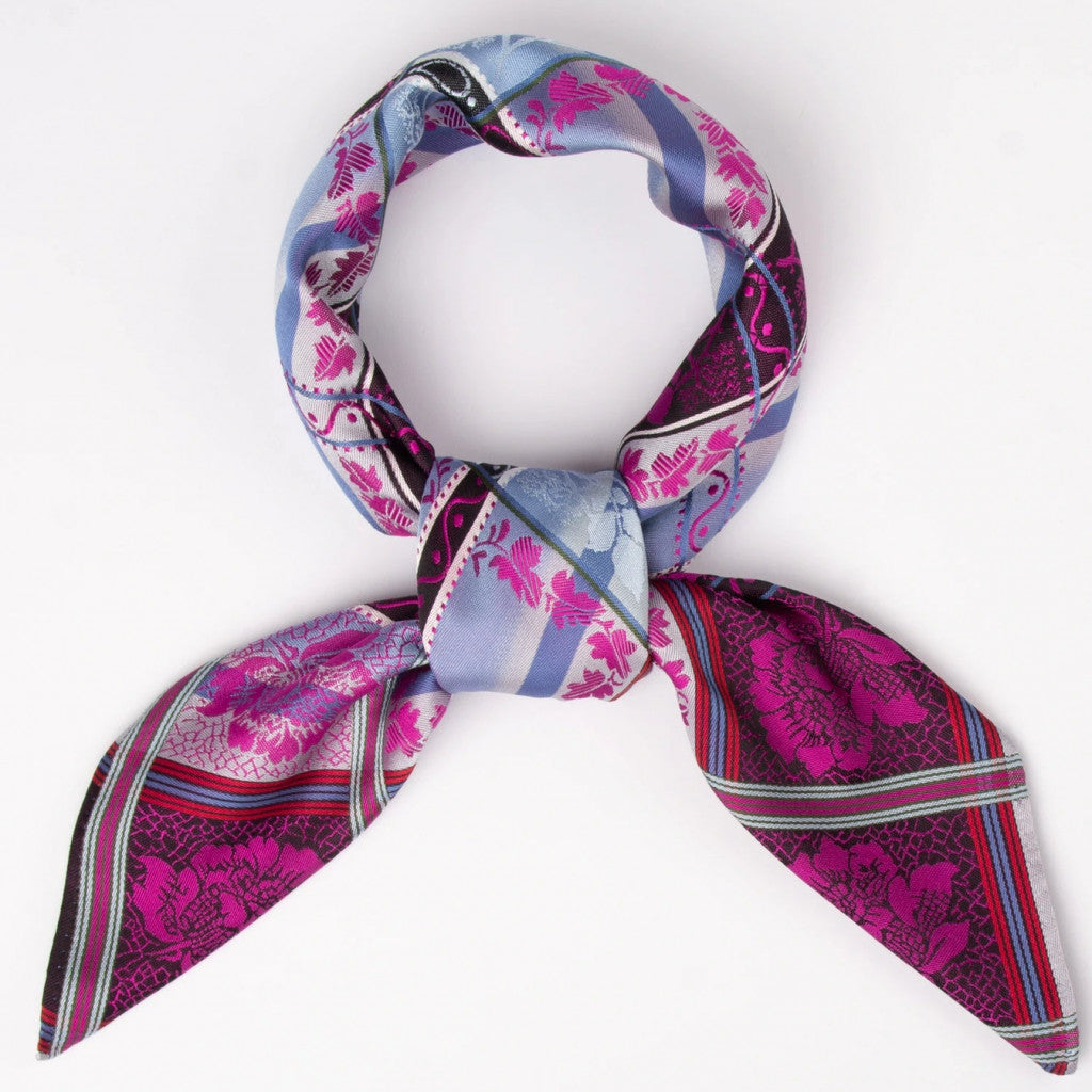 Silkeskjerf 70 x 70cm - Eufemia 012