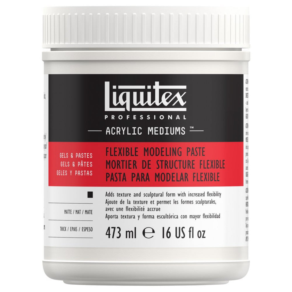 Liquitex Gel - Flexible Modeling Paste, 473 ml