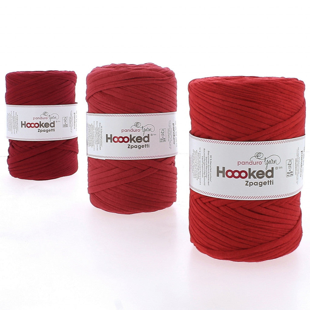 Hoooked Zpagetti, ca 450g - Rød