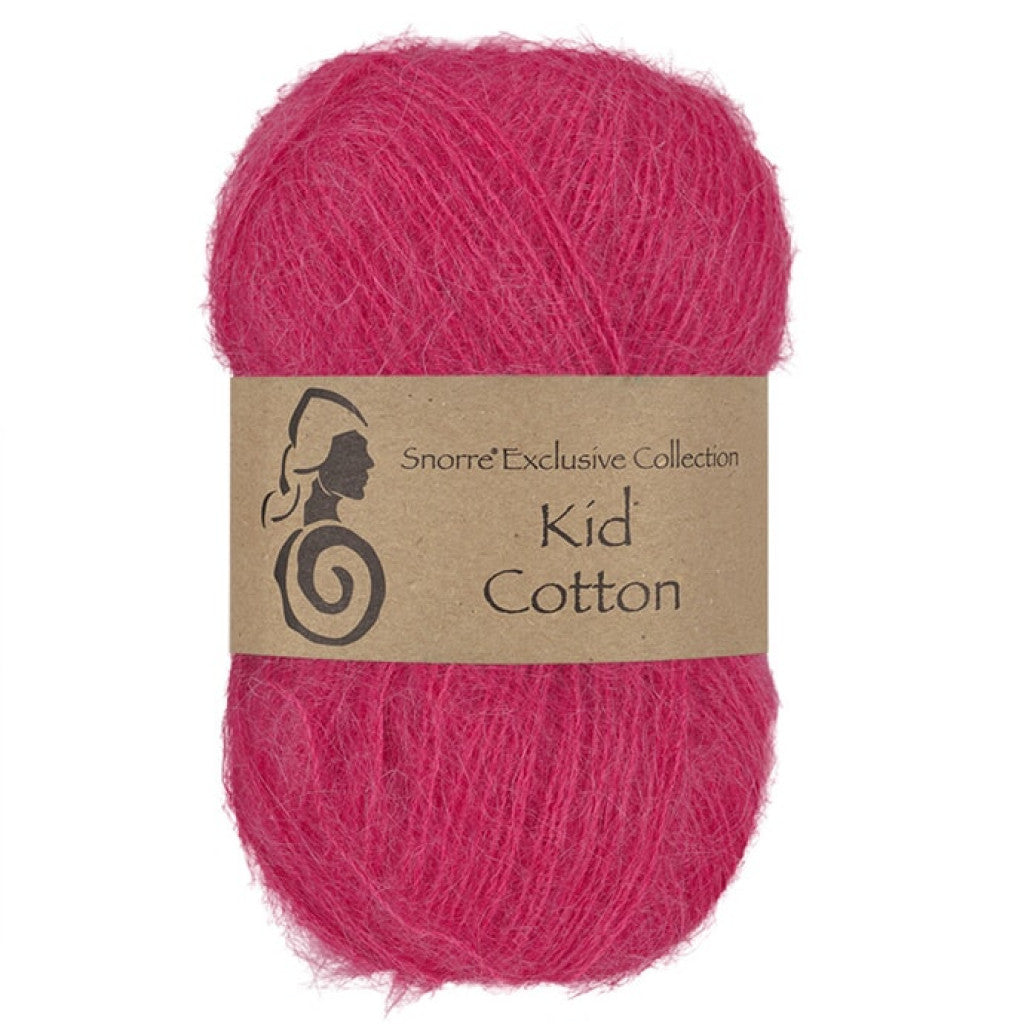 Kid Mohair Cotton - 762 Bringebær