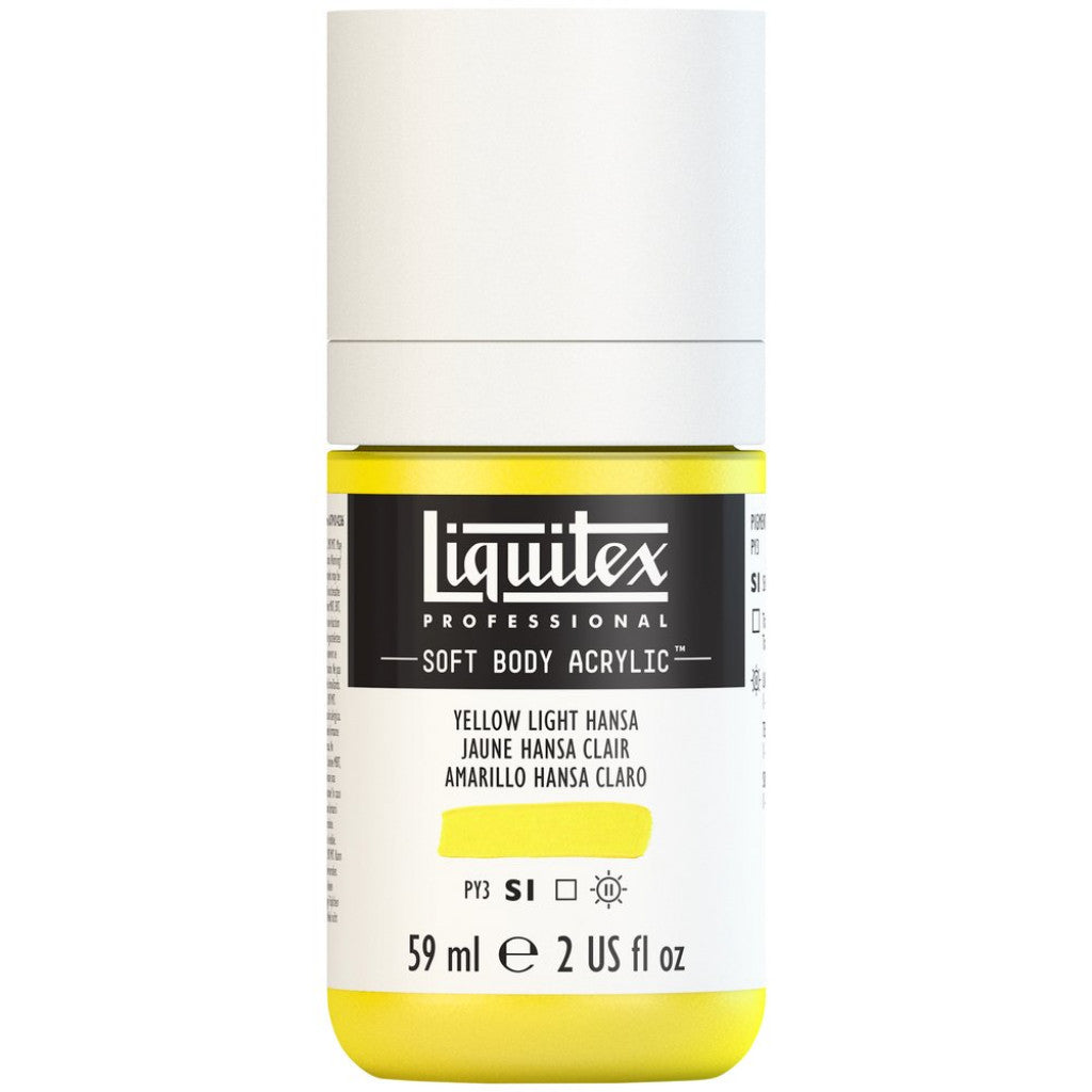 Liquitex Soft Body 59ml - 411 Yellow Light Hansa S1