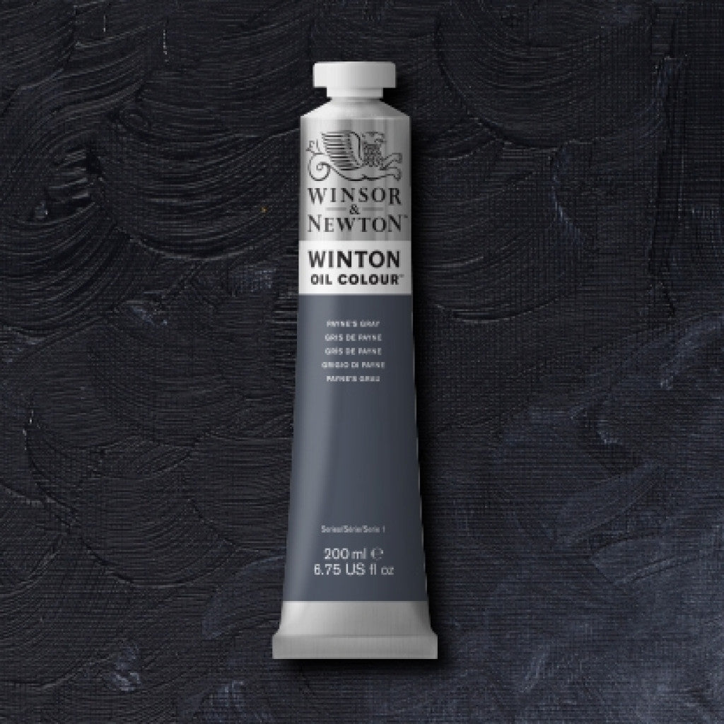 W&N - Winton Oil 200ml - 465 Paynes Gray