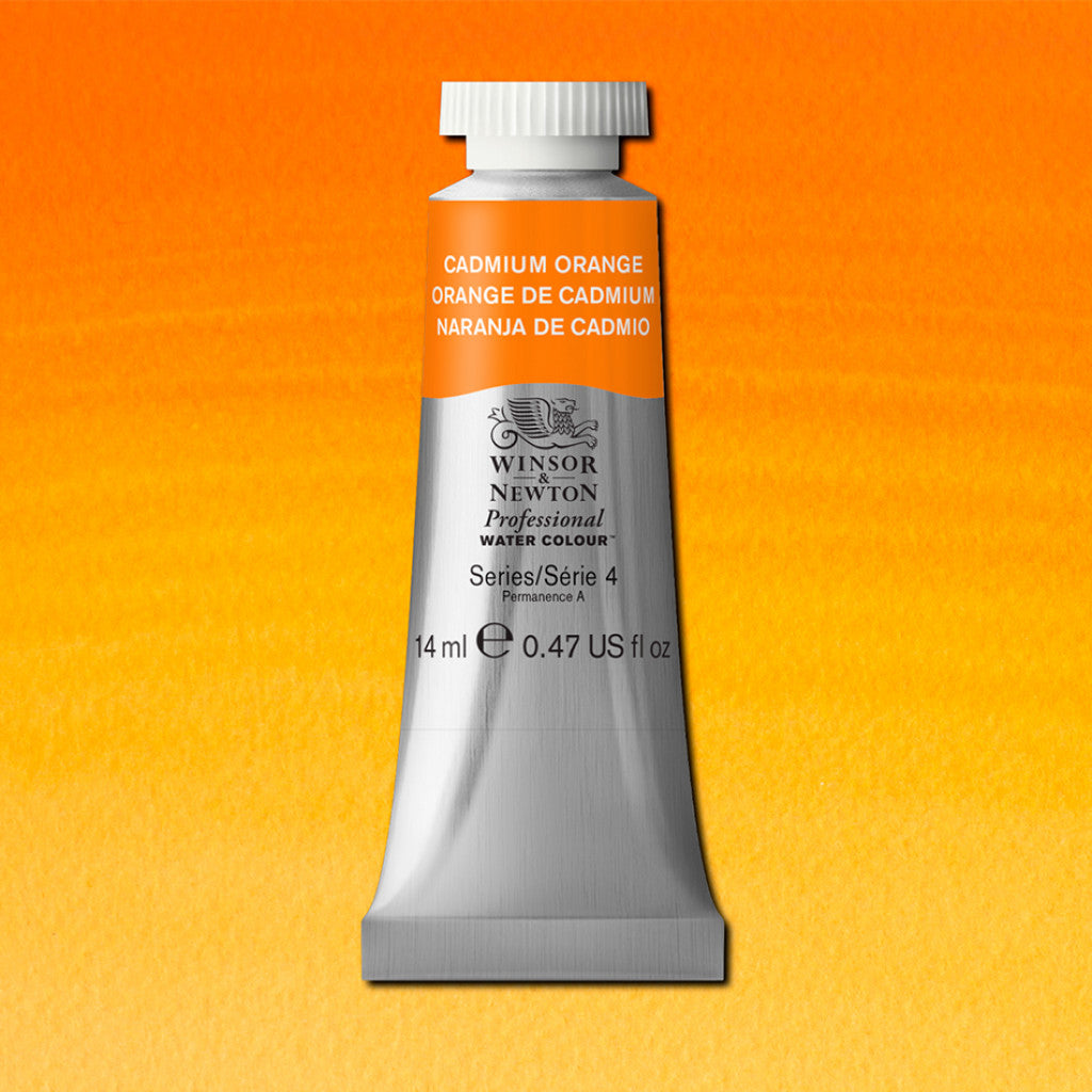 W&N - Artists Water Colour 14ml - 089 Cadmium Orange