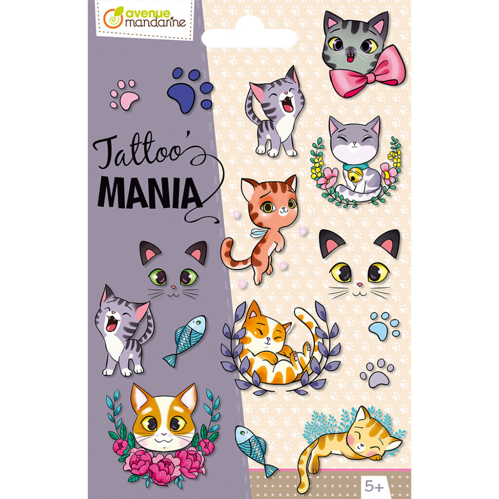 Avenue Mandarine Tattoo Mania Tatovering - Cats