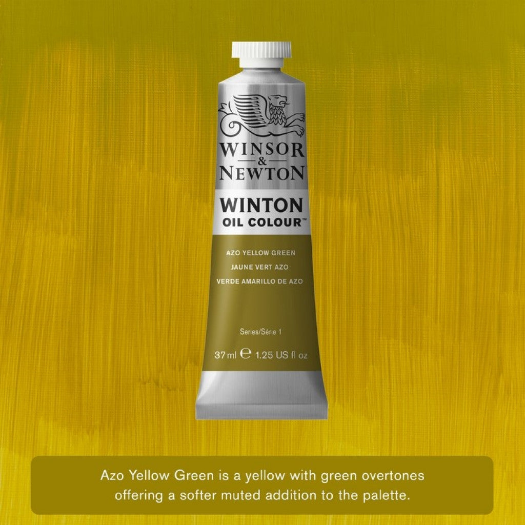 W&N - Winton Oil 37ml - 280 Azo Yellow Green