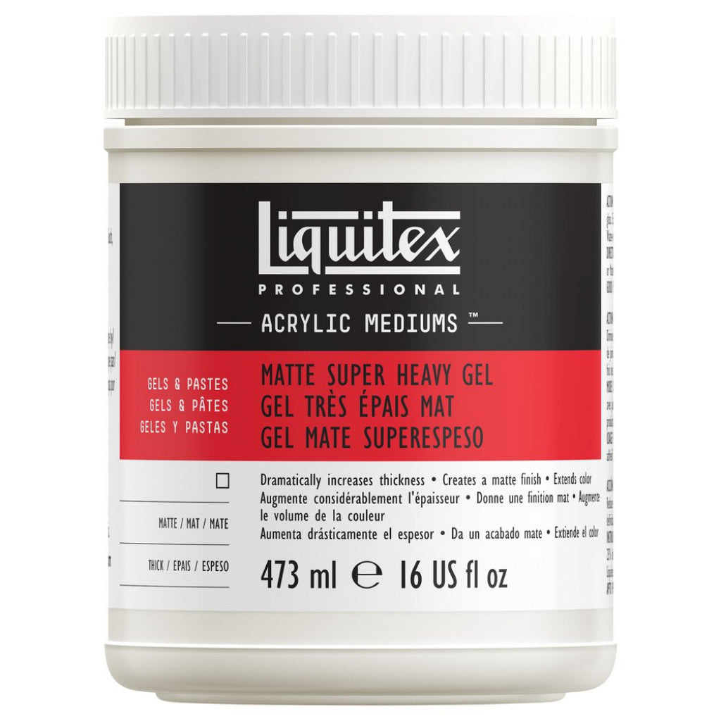 Liquitex Gel Matte, Super Heavy - 473 ml