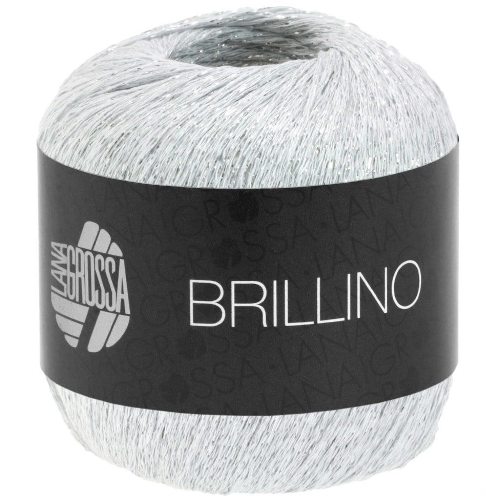 Brillino - 10 Hvit/sølv