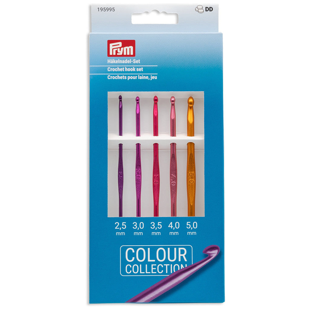 Prym Colour Collection - Heklenål alu 2.5-5.0mm