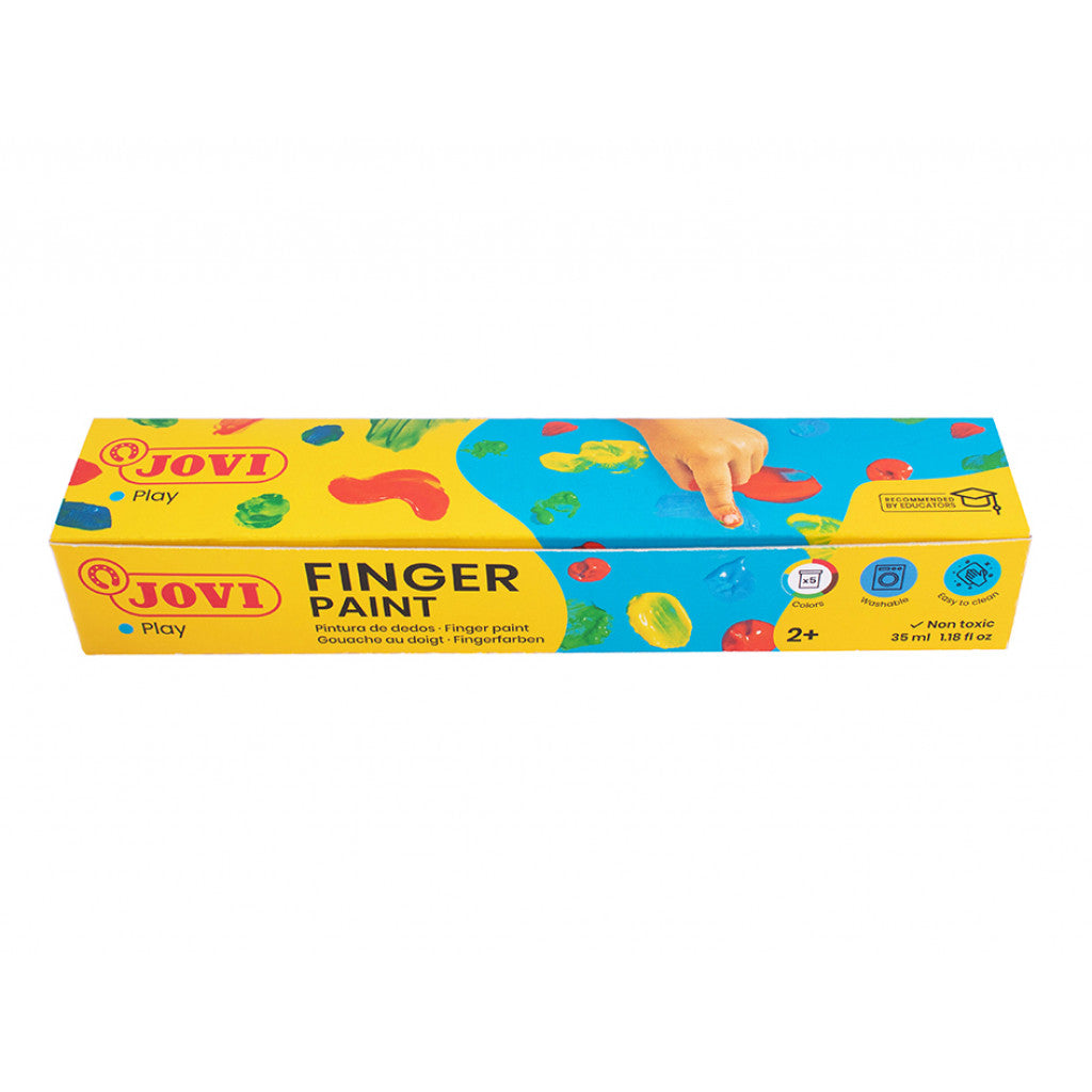 Jovi Fingermaling - 5x35ml Primær