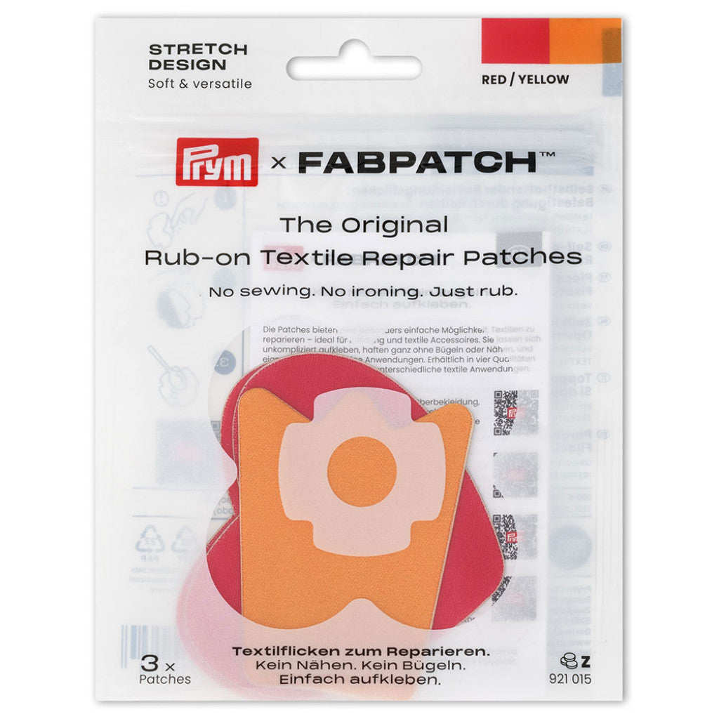 Prym x FabPatch Reparasjonslapp STRETCH Krone/hjerte - 3stk