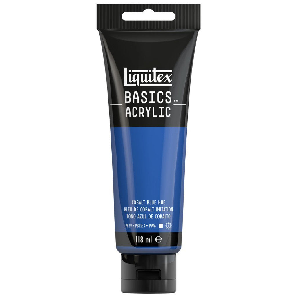 Liquitex Basics Acrylic 118ml - 381 Cobalt Blue Hue  S1