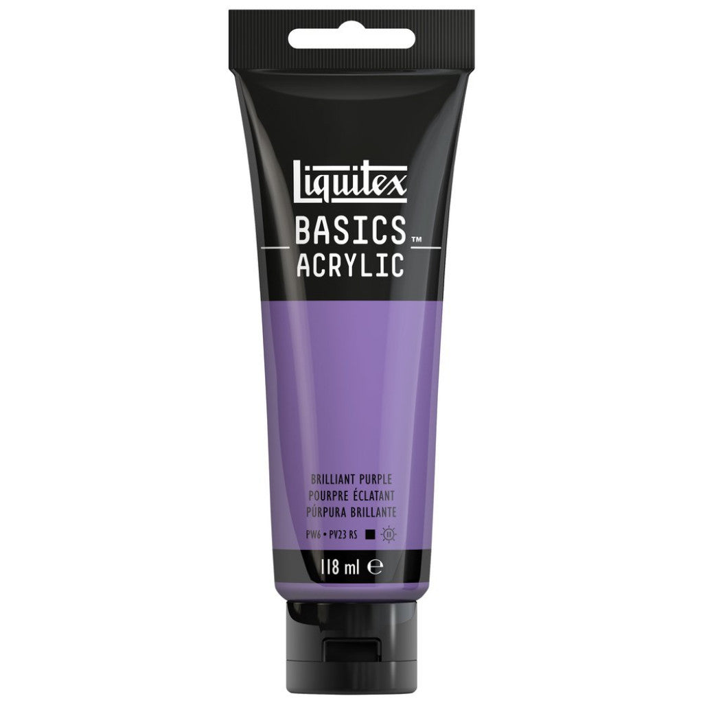 Liquitex Basics Acrylic 118ml - 590 Purple Brilliant  S1