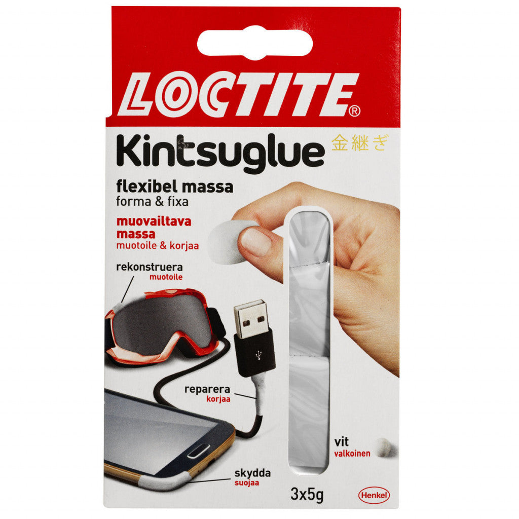 Loctite Kintsuglue Hvitt 3X5G