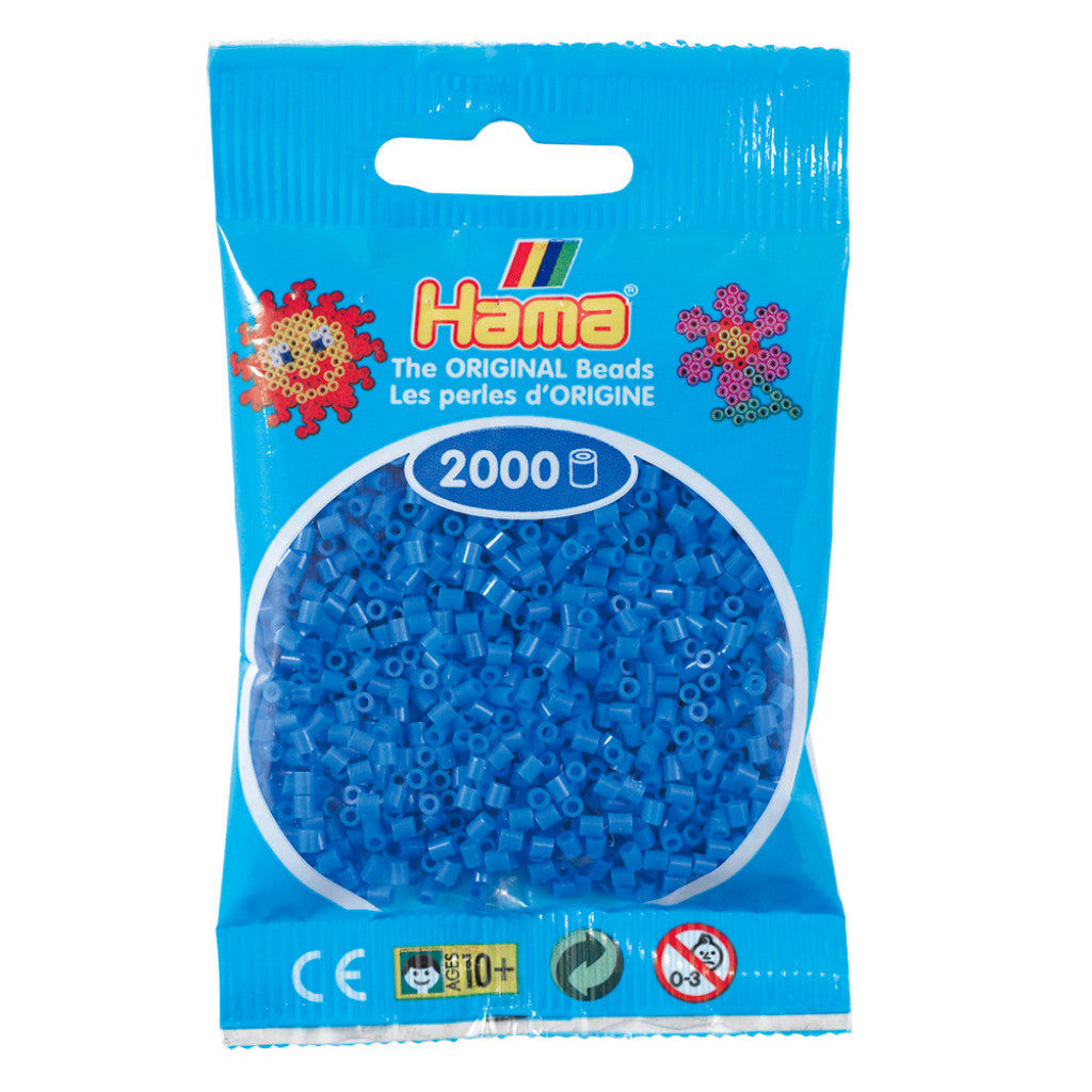 Hama Mini 2000stk - 09 Lys blå