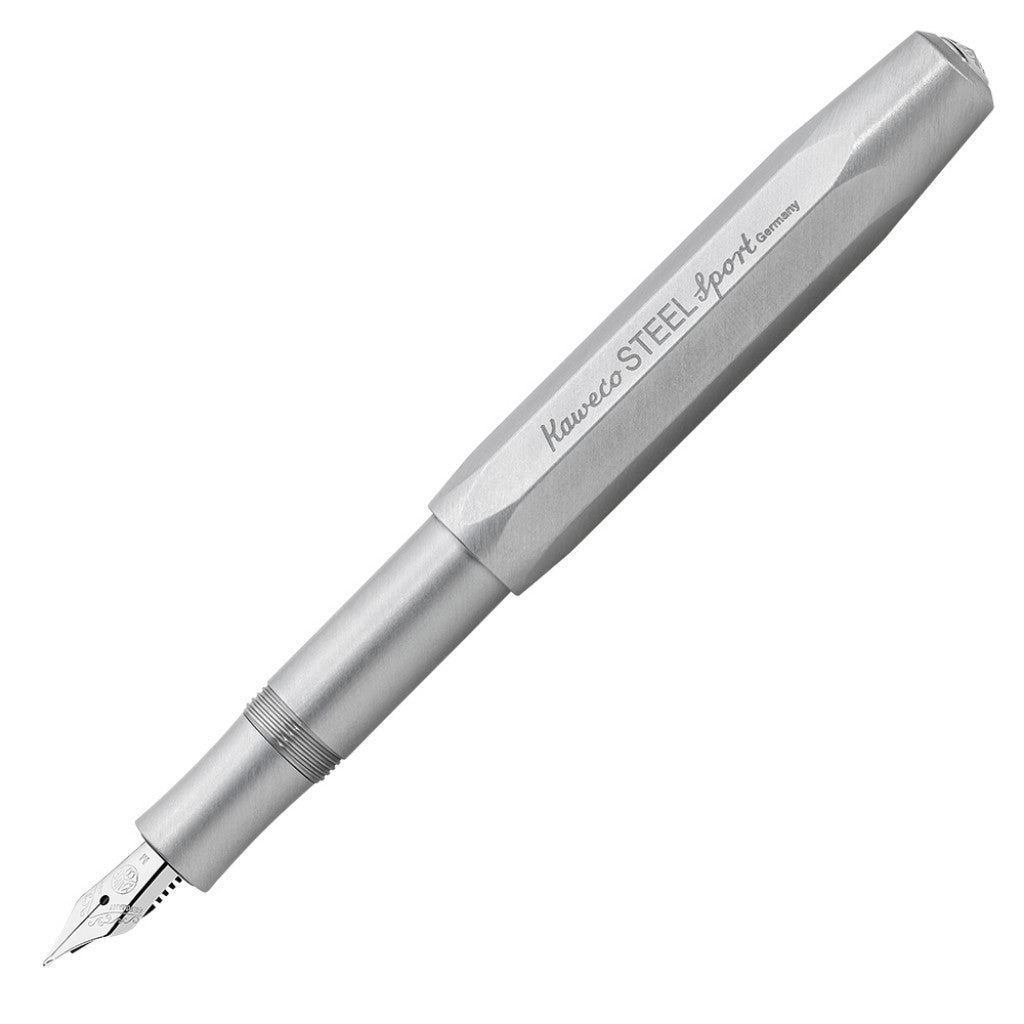 Kaweco Steel Sport Fyllepenn - M 0.9mm