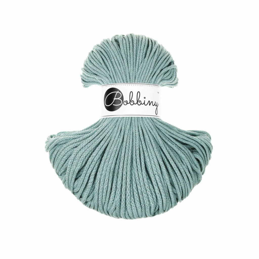 Bobbiny Braided Cord 3mm 100m - Duck Egg Blue