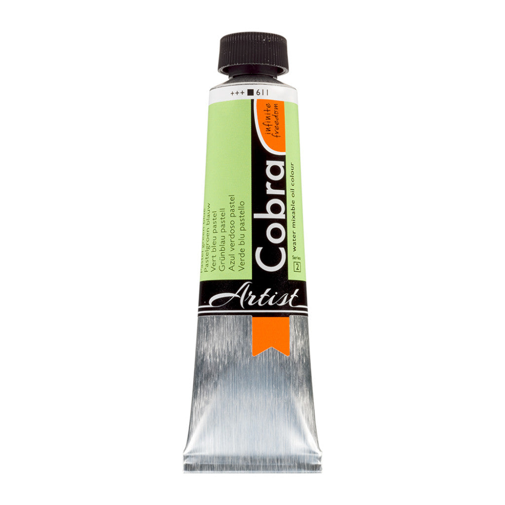 Cobra Artist 40ml - 611 Pastel Green Blue