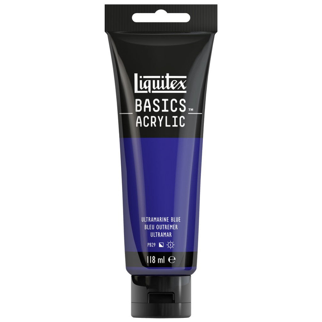 Liquitex Basics Acrylic 118ml - 380 Ultramarine Blue  S1