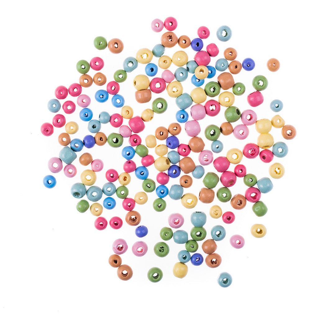 dpCraft Treperlemix rund 8/10mm 40g - Rainbow