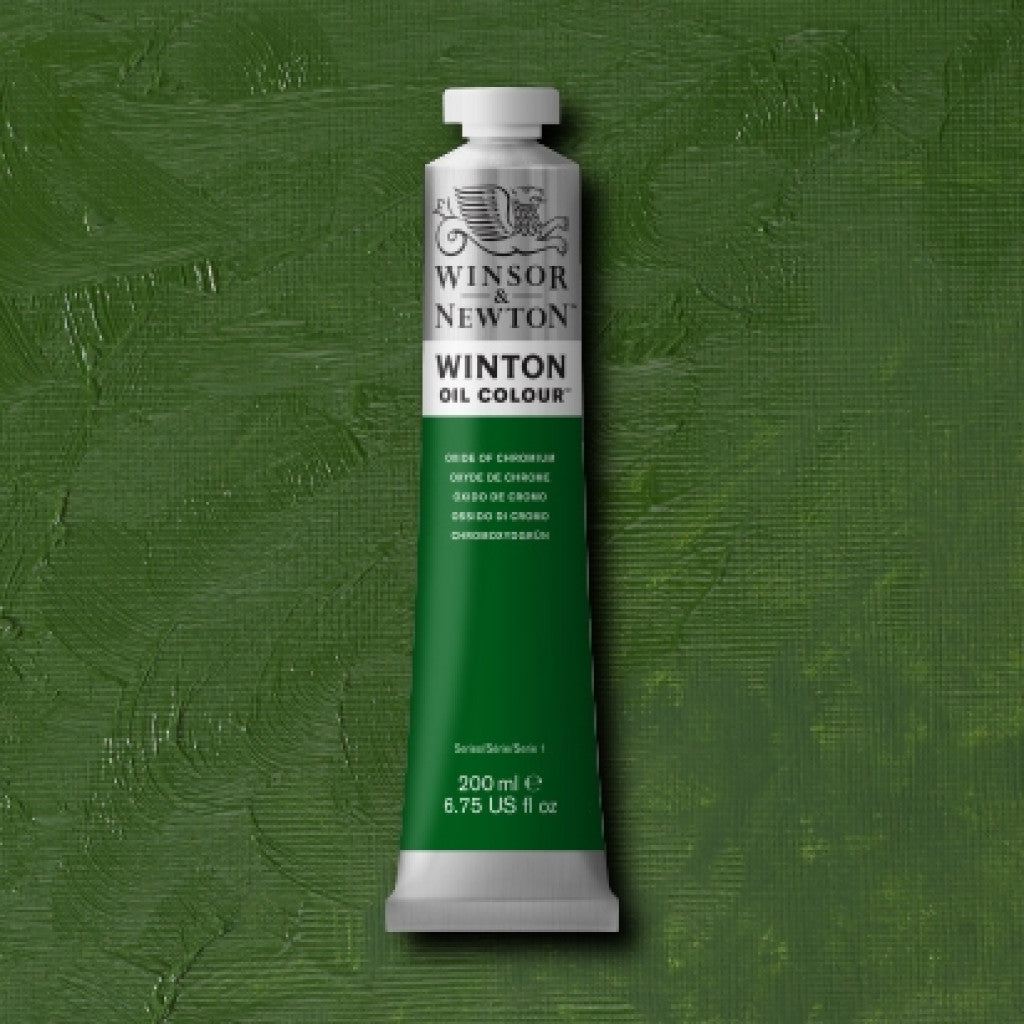 W&N - Winton Oil 200ml - 459 Oxide Of Chromium
