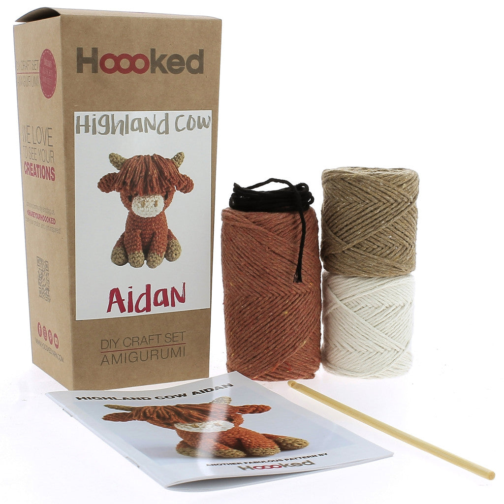 Hooked Diy-Kit Cow Aidan