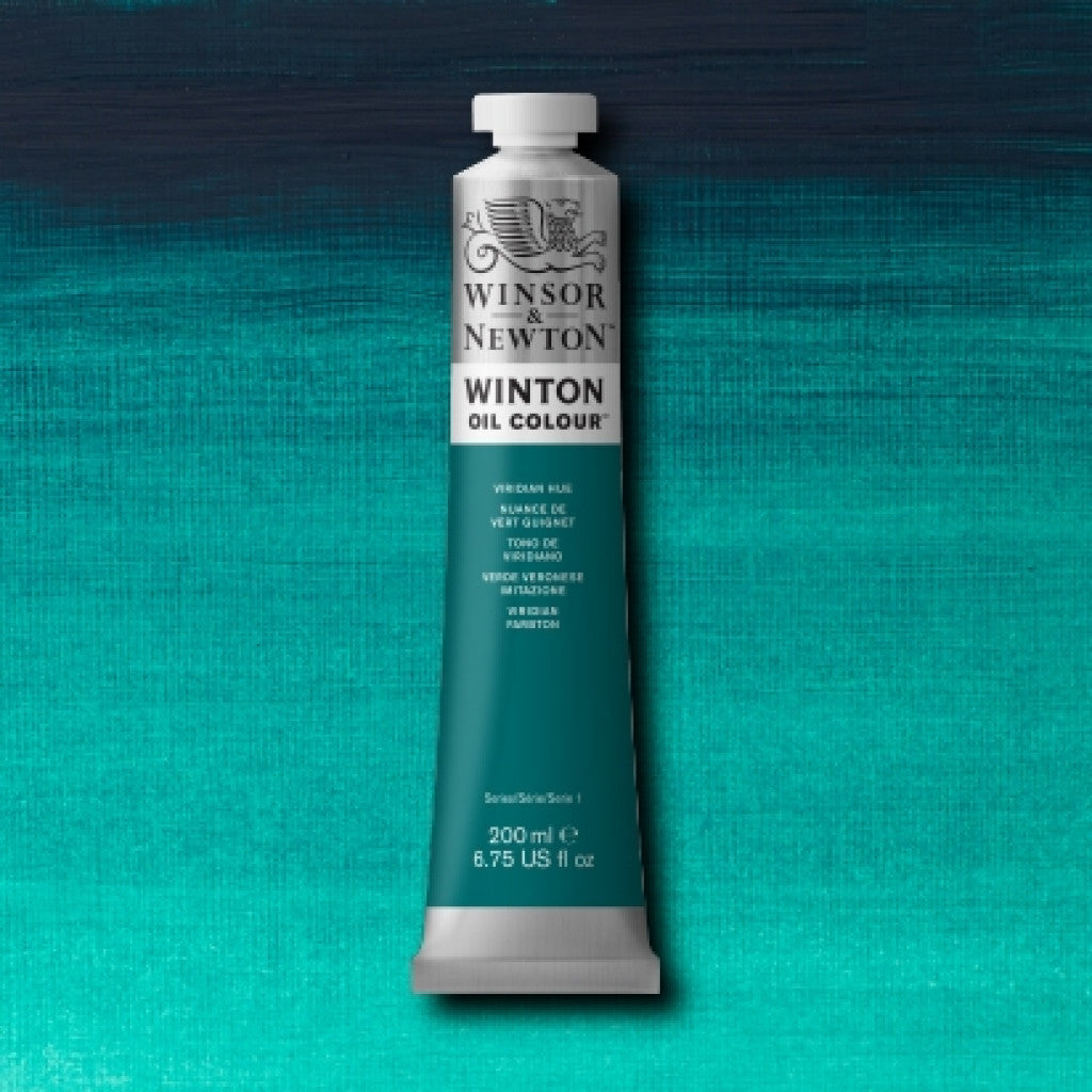 W&N - Winton Oil 200ml - 696 Viridian Hue