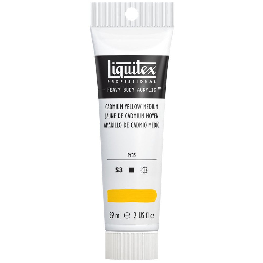 Liquitex Heavy Body 59 ml - 161 Cadmium Yellow Medium  S3