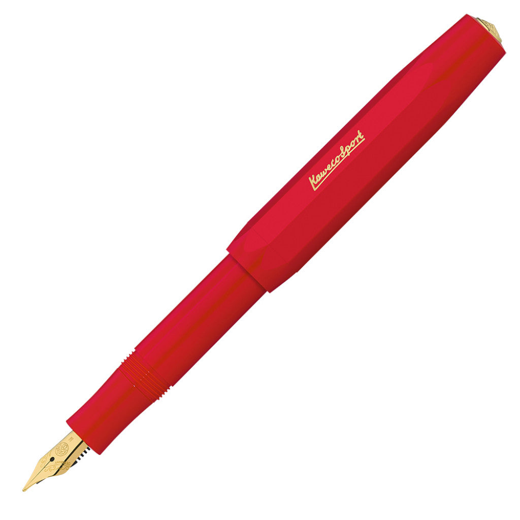 Kaweco Classic Sport Fyllepenn - M 0.9mm - Red