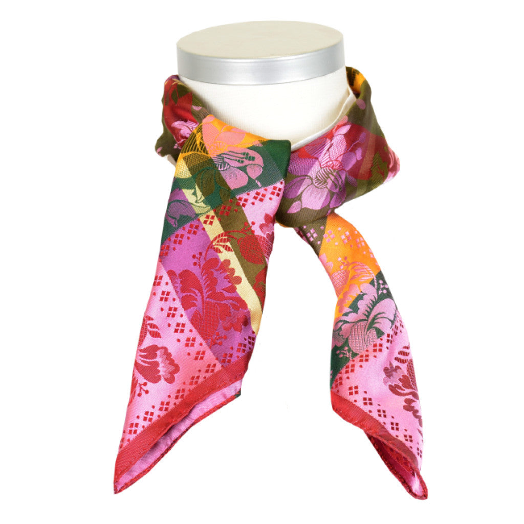 Silkeskjerf 70 x 70cm - Gabriella 402