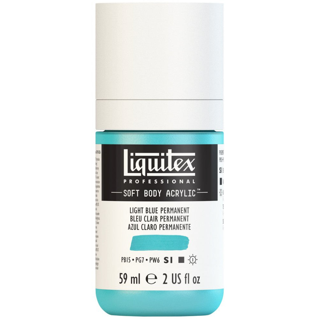Liquitex Soft Body 59ml - 770 Light Blue Perm S1