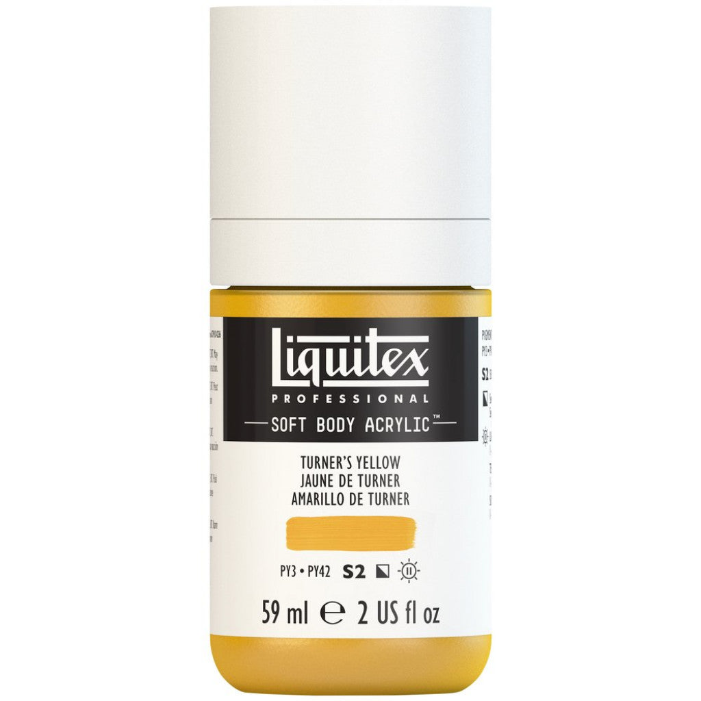 Liquitex Soft Body 59ml - 730 Turner's Yellow S2