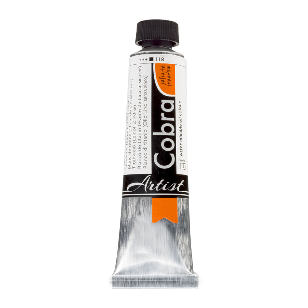 Cobra Artist 40ml - 118 Titanium White (L.)