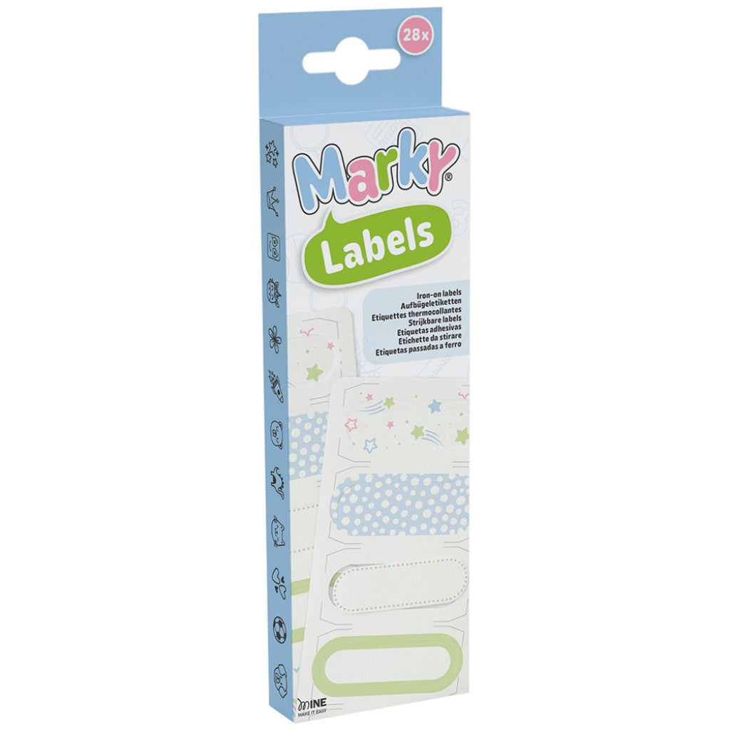 COLOP DIY Marky - Strykelapper m/farge - 28stk